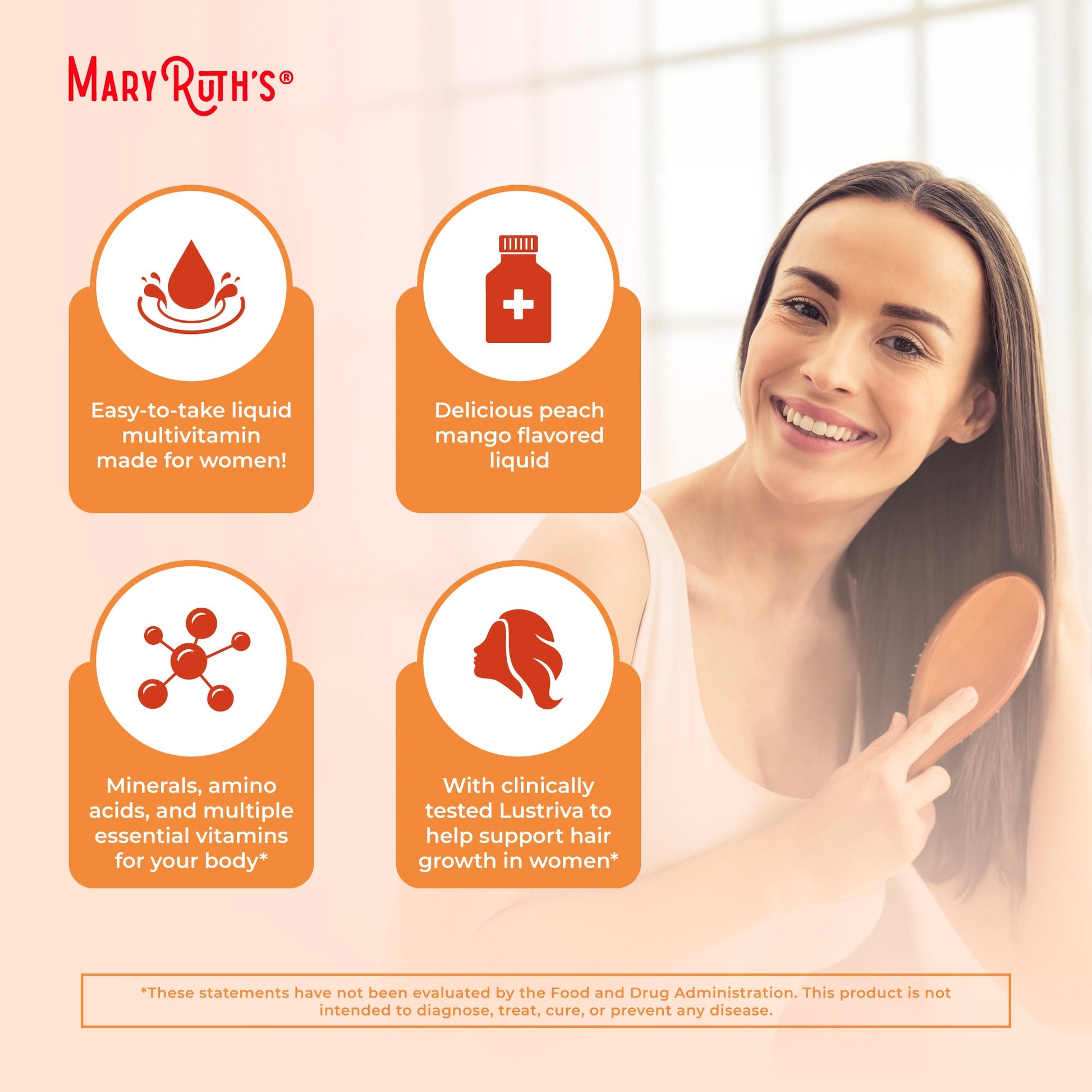 Liquid Morning Multivitamin + Hair Growth