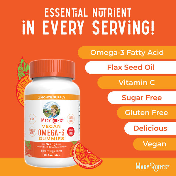 MaryRuth Vegan Omega-3 Gummies